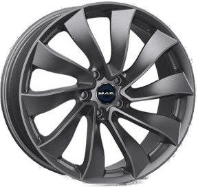 MAK Solar Gun Metal 8.5x18 5/114.3 ET40 B64.1