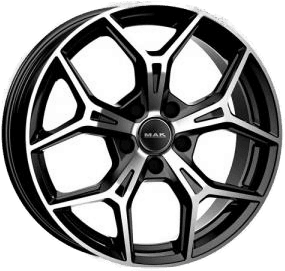 MAK Epica Black Machined Face 7x18 5/114,3 ET35 B66