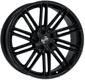 MAK Leipzig-D Shiny Black 10x20 5/130 ET49 B66