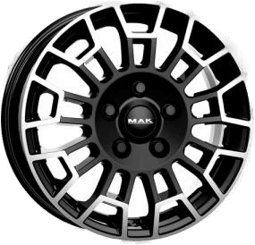 MAK Nomad Black Machined Face 7x17 5/112 ET50 B66