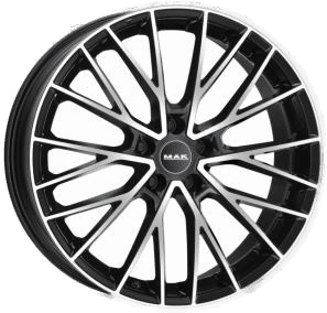 MAK Speciale Black Machined Face 8,5x20 5/108 ET45 B72