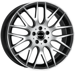 MAK Arrow Black Polished 10x21 5/112 ET44