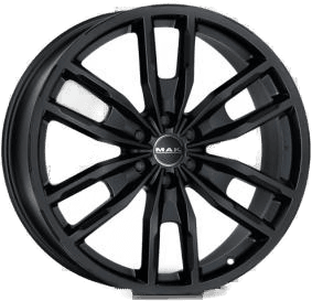 MAK Peak Black matt 7.5x17 6/114.3 ET45