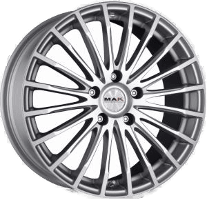 MAK Fatale Silver 7x17 4/98 ET35 B58