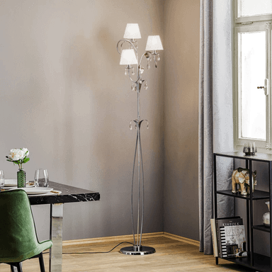 Onli Gulvlampe Jacqueline, hvit