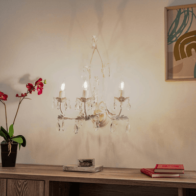 Onli Kristallvegglampe Teresa