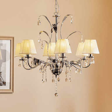 Onli Lysekrone Jacqueline, hvit