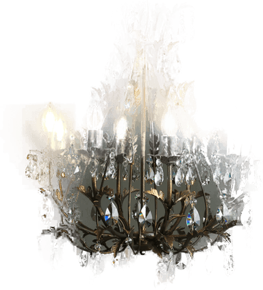 Onli Lysekrone Botte 8 lyskilder bronse