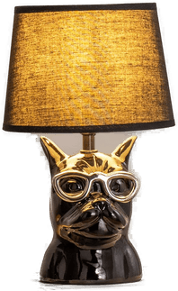 Onli Biagio bordlampe, svart, 29 cm