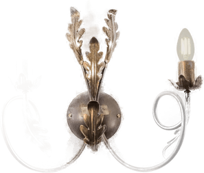 Onli Gretel vegglampe, 2 lyskilder, bronsefarget