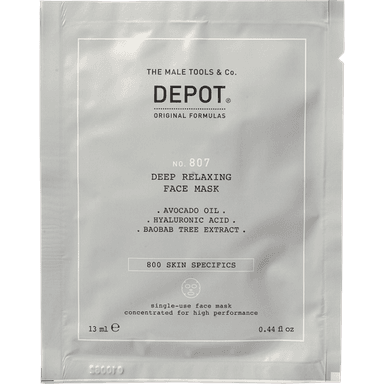 Depot Male Tools No. 807 Deep Relaxing Face Mask