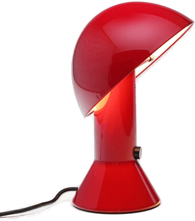 Martinelli Luce Elmetto Bordlampe, Rubinrød