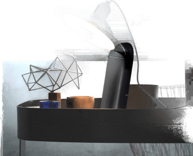 Stilnovo Lampiatta LED-lampe, svart