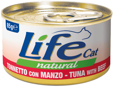 Life Cat Wet Tunfisk og storfekjøtt 6 x 85 g