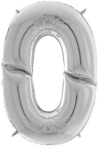 Ballongkungen Tallballong Sølv 0