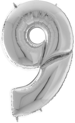 Ballongkungen Tallballong Sølv 9