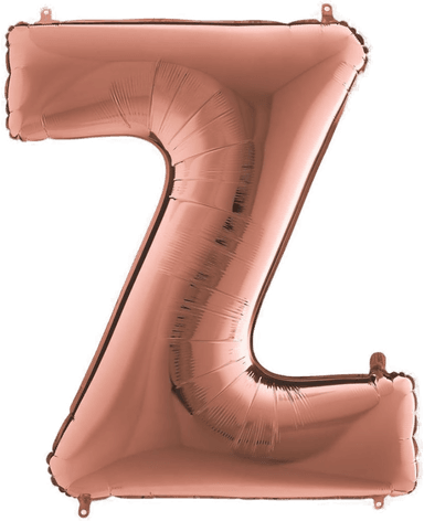 Ballongkungen Bokstavballong Z Rosegull