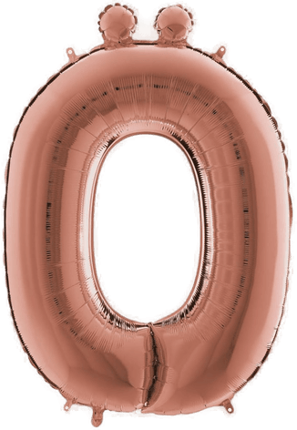 Ballongkungen Bokstavballong Ö Rosegull