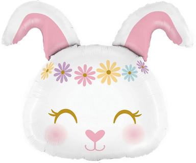Ballongkungen Folieballonger Hippie Bunny