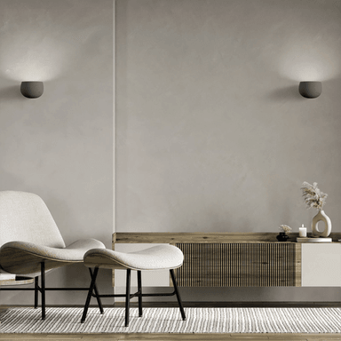 Tecnico By Sforzin Mysia vegglampe, kvartsgrå