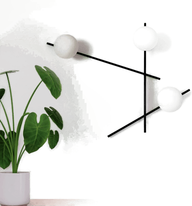 Sforzin Mikado vegglampe 3 lyskilder