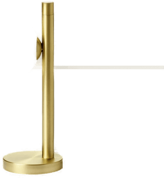 Miloox By Sforzin Pomi bordlampe, gullfarget