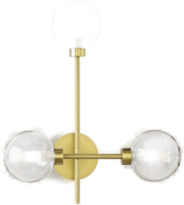 Miloox By Sforzin Dom vegglampe, 3 lyskilder