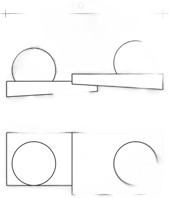 Cicladi vegglampe, Tecnico By Sforzin