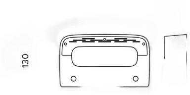 Urban By Sforzin LED-vegglampe Aki, antrasitt