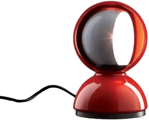 Artemide Eclisse bordlampe rød