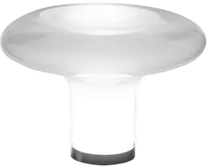 Artemide Lesbo Table Lamp Smoked White