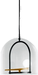 Artemide Yanzi Pendellampe Gull/Svart