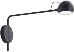 Artemide Ixa vegglampe Anthracite
