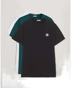 Moncler 3-Pack Logo T-Shirts