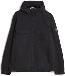 Stone Island Stretch Cotton Twill Hood Jacket