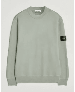 Stone Island Ribbed Soft Crewneck Sage