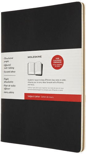 Moleskine Cahier A4 Black Ruled