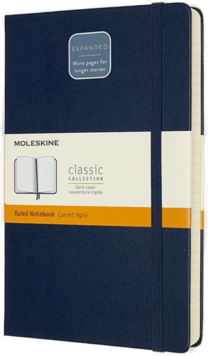 Moleskine Classic Notebook Blue Ruled