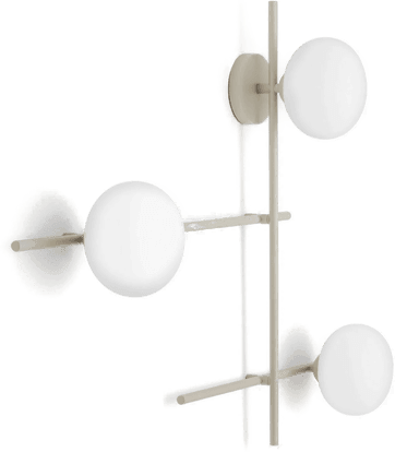 Miloox By Sforzin Mikado vegglampe, 3 lyskilder