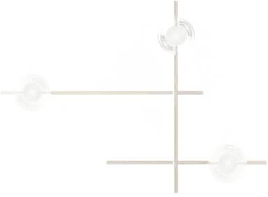 Miloox By Sforzin Vegglampe Mikado