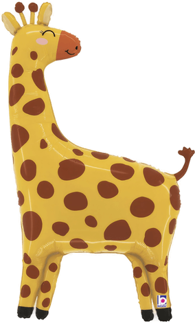 Ballongkungen Folieballong Jungel Sjiraff