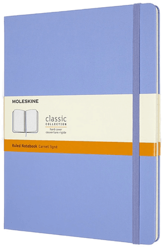 Moleskine Classic Notebook XL Hydrangea Blue