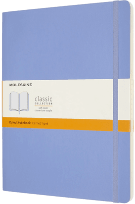 Moleskine Classic Soft Cover XL Hydrangea Blue