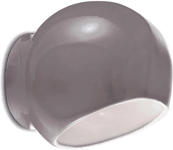 Ferroluce Ayrton keramisk vegglampe, grå