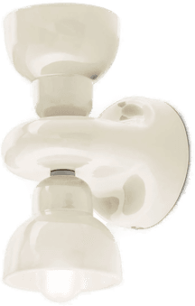 Ferroluce Berimbau vegglampe 2 lys