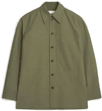Jil Sander Compact Cotton Overshirt
