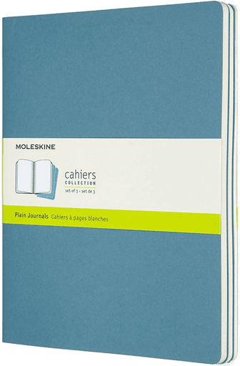 Moleskine Cahier Notebook XL Brisk Blue