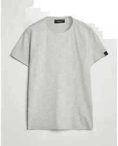 Replay Crew Neck T-Shirt Light Grey Melange
