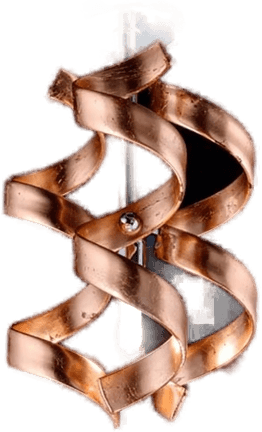 Metallux Taklampe Kobber