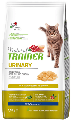 Trainer Natural Adult Urinary kylling 1,5 kg